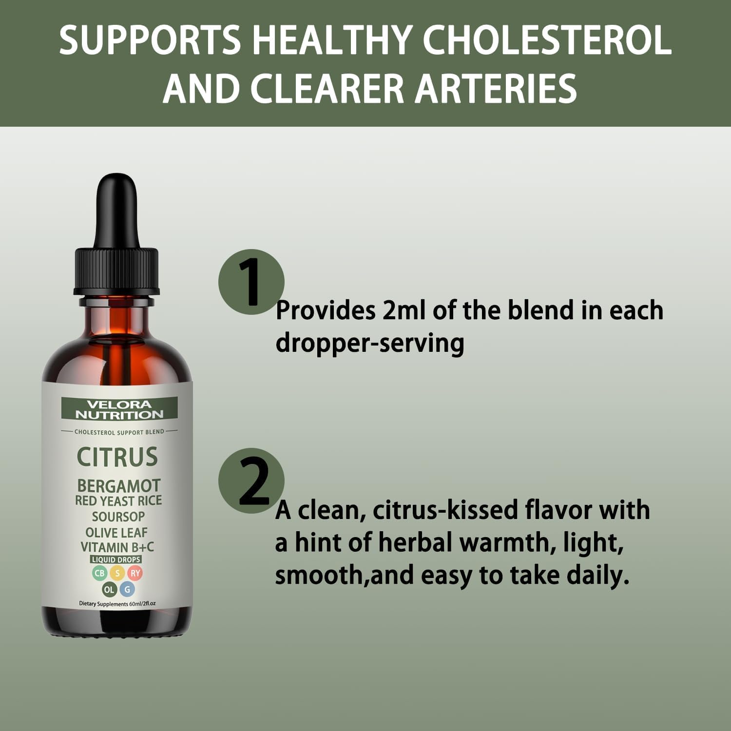 Velora vitamin B+C drops bottle emphasizing micronutrients for daily wellness