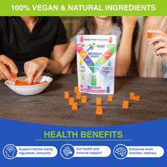 Vemax soft chew texture highlighted for enjoyable daily supplements.