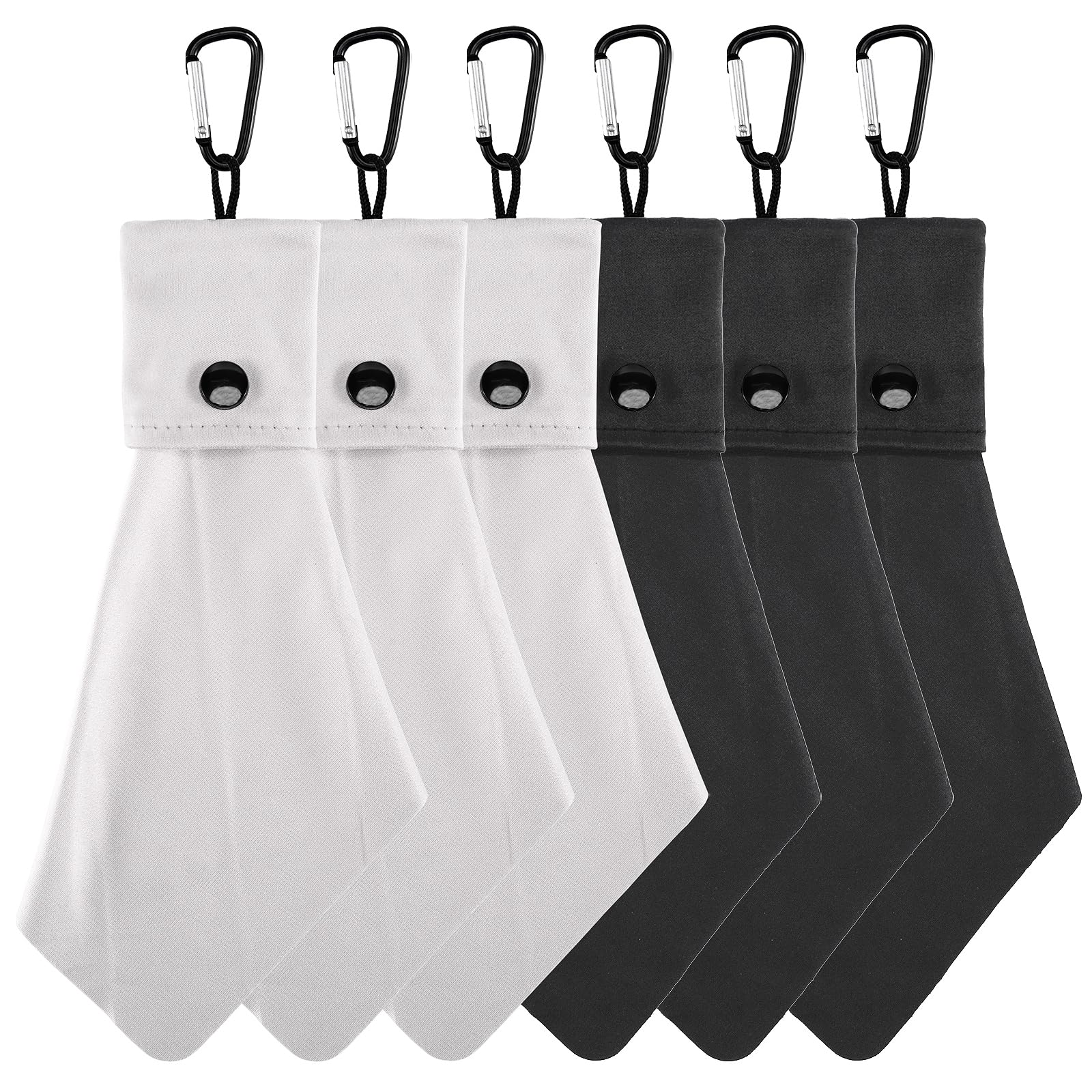 Vemiss 6-pack microfiber glasses cloths for streak-free lenses and screens.