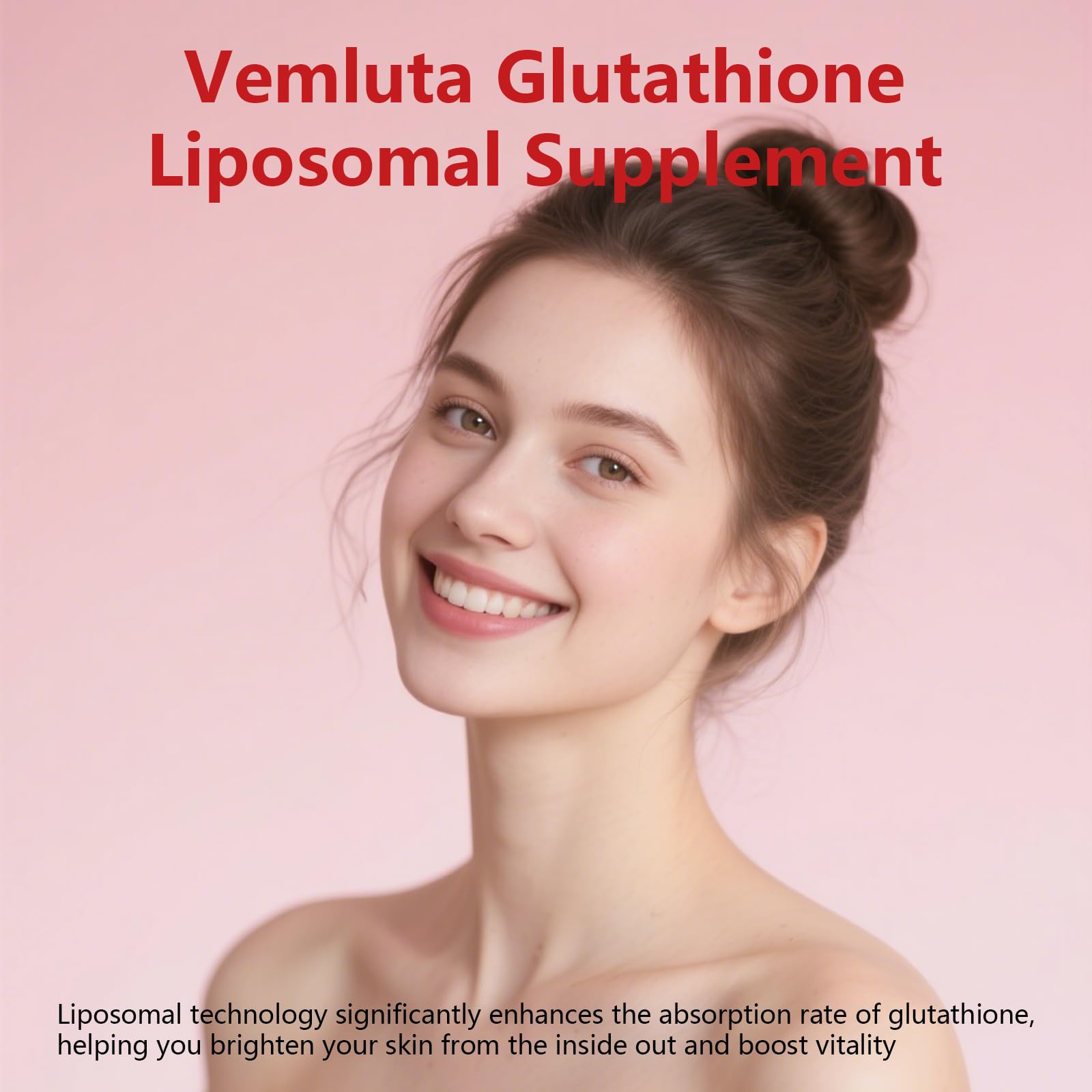 Vemluta daily-use ritual image suggests easy integration into skincare routines.