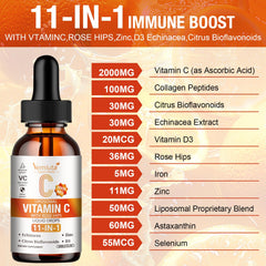 Vemluta rose hips and echinacea blend in liposomal formula