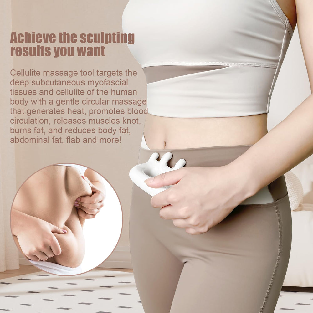 Vemoky anti-cellulite massager with 21 contacts supports contouring and smoother skin