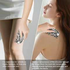 Vemoky fascia massage tool ergonomic grip for comfortable full-body use.