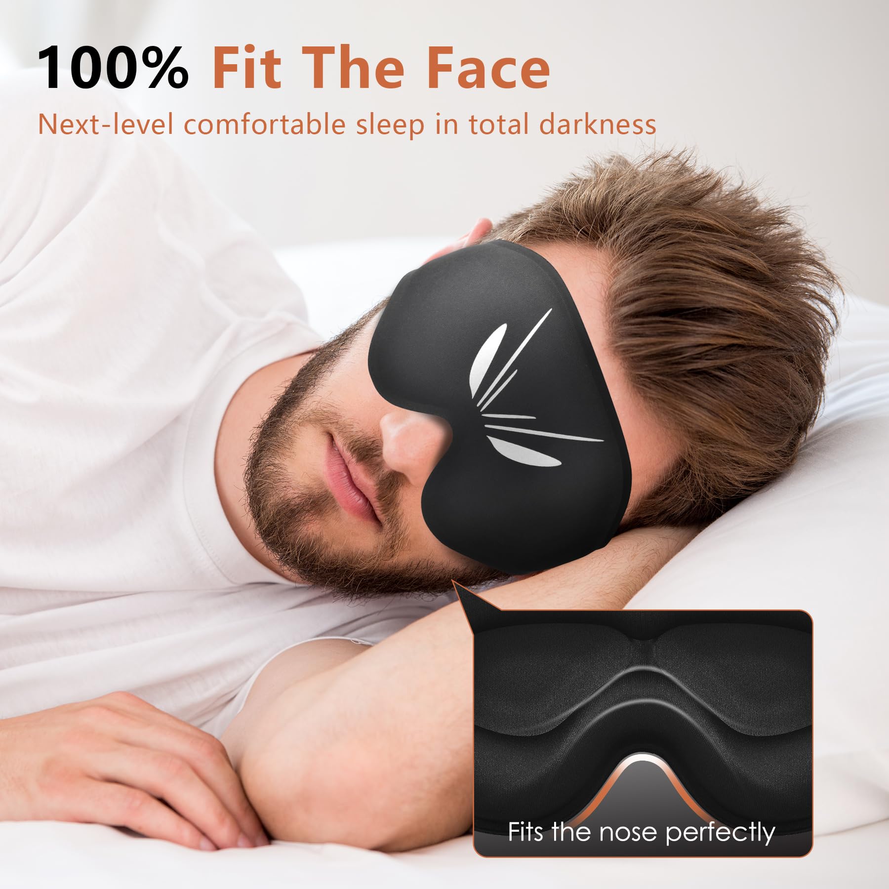 VENMATE breathable fabric lining keeps skin cool during rest.