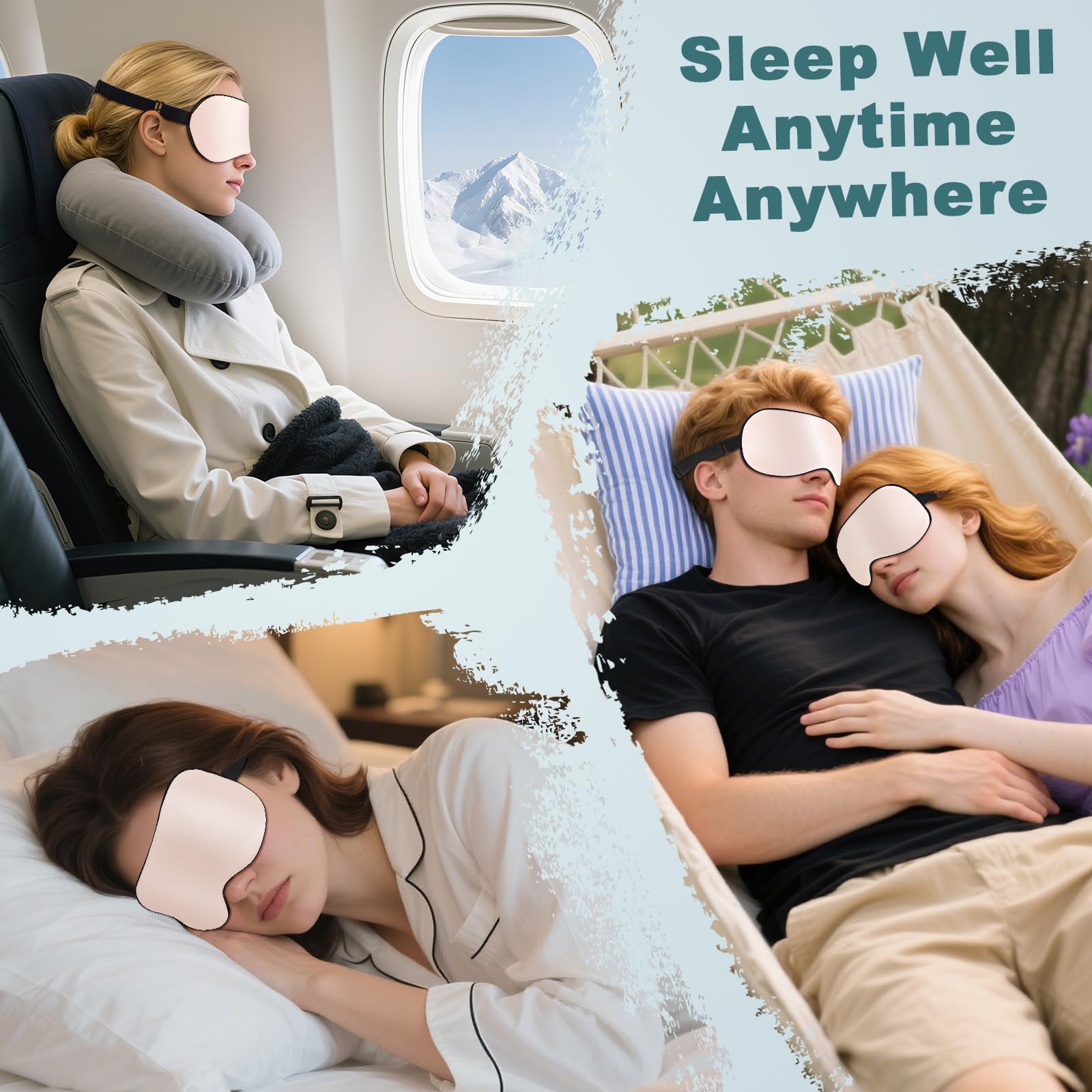 VENMATE máscara ligera transpirable: uso nocturno o en viajes con comodidad.