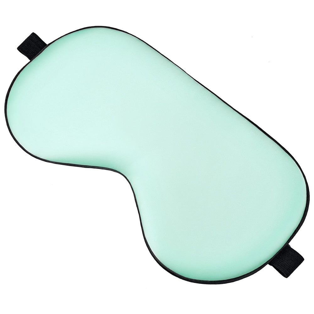 VENMATE silk sleep mask with adjustable strap for a secure fit during sleep.
