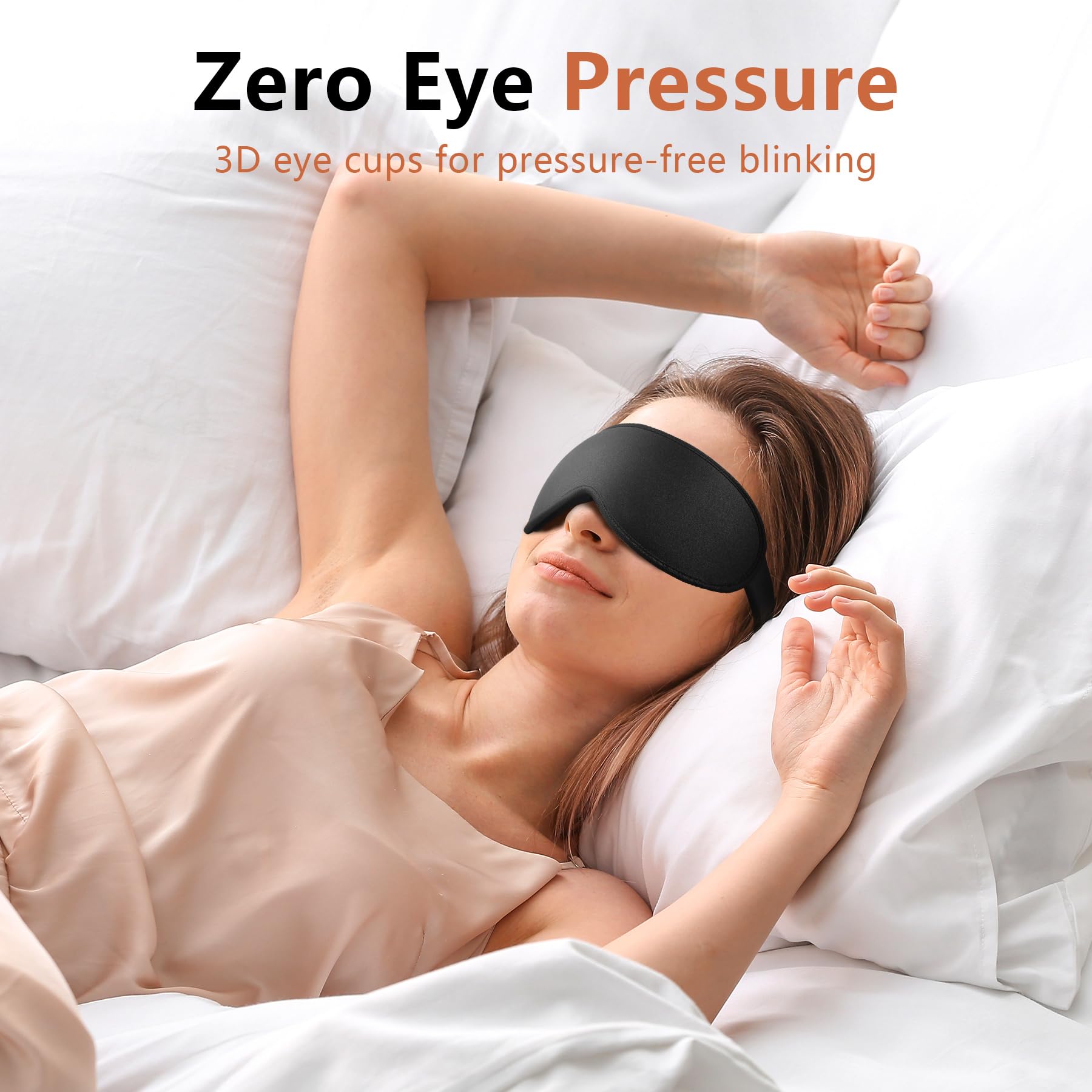 VENMATE light-blocking mask helps restful nights in any sleeping position