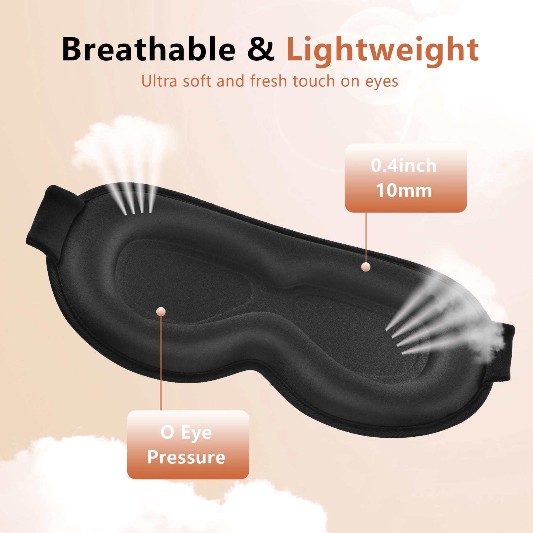 VENMATE memory foam pad delivers soft, breathable comfort during travel