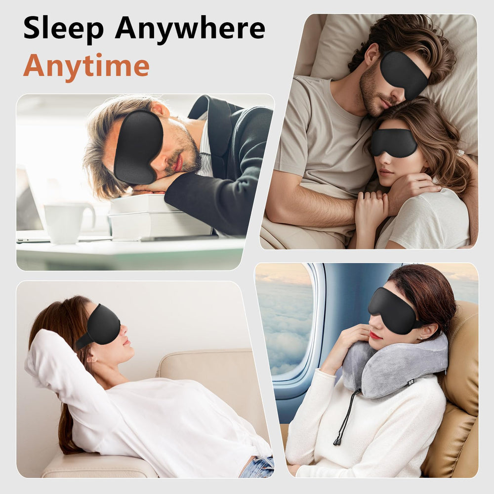 VENMATE travel-friendly eye mask supports on-the-go sleep