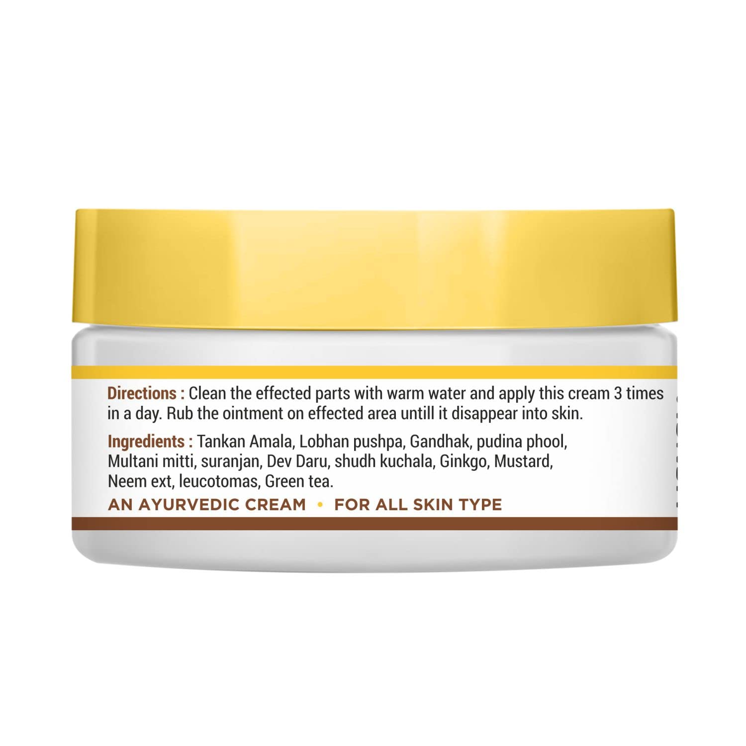 Close-up of VENSIA cream texture showing gentle, quickly absorbing formula.