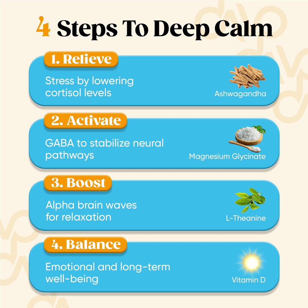 Calm Drink Mix on desk setup for focused, stress-free work sessions