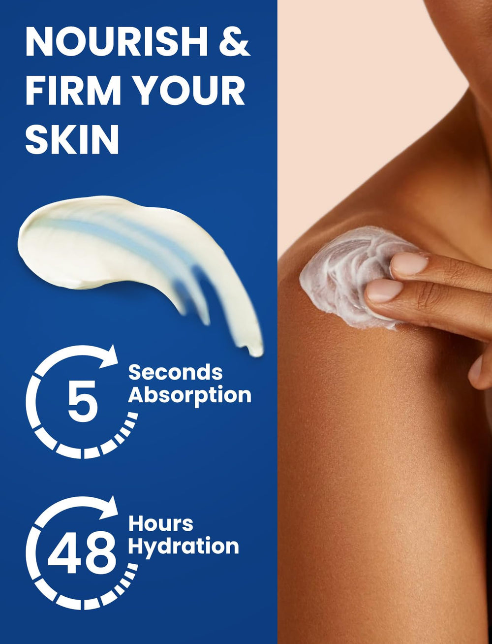 Hyaluronic acid boosts skin softness in Venture Pal magnesium lotion.