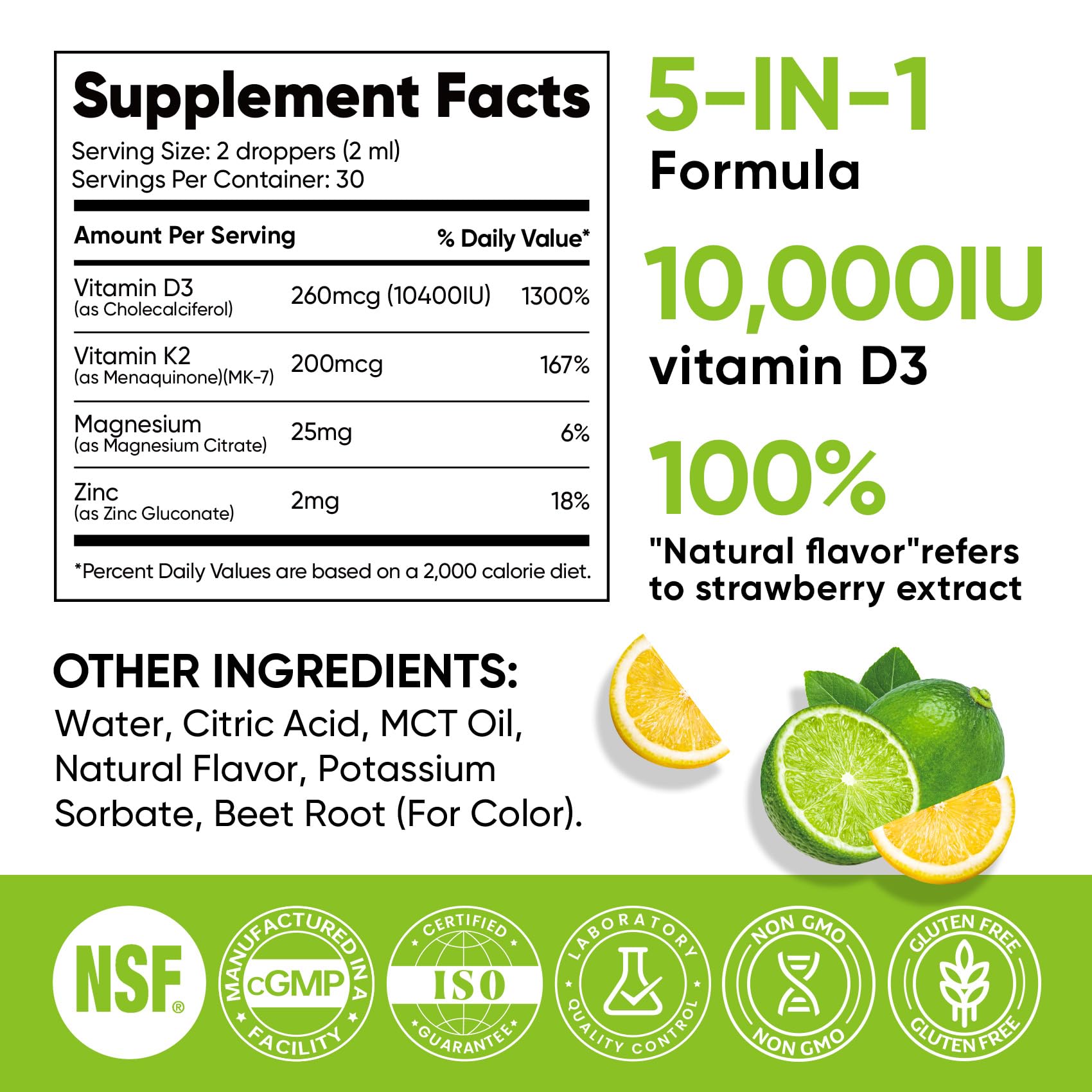 Venture Pal drops on a kitchen counter imply immune support and energy.