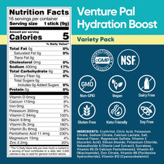Venture Pal hydration packet ready to mix for rapid rehydration on the go