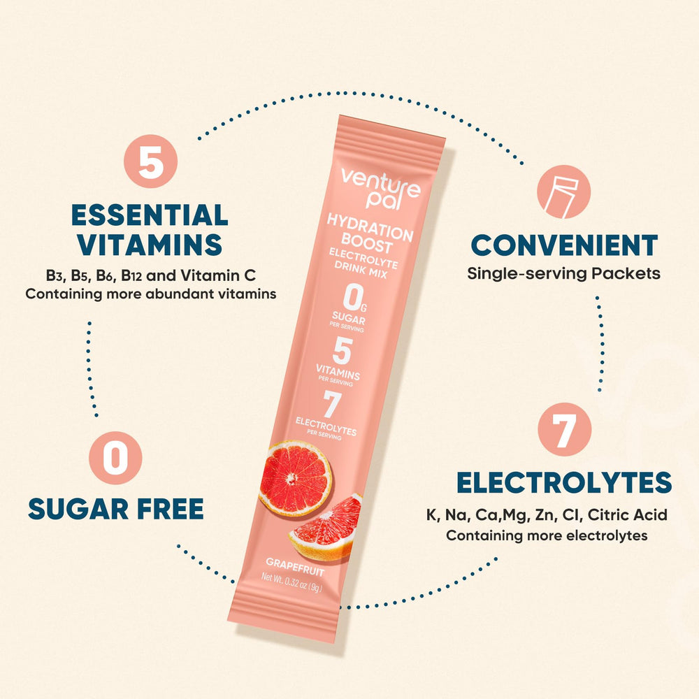 Venture Pal variety pack natural flavors for tasty hydration