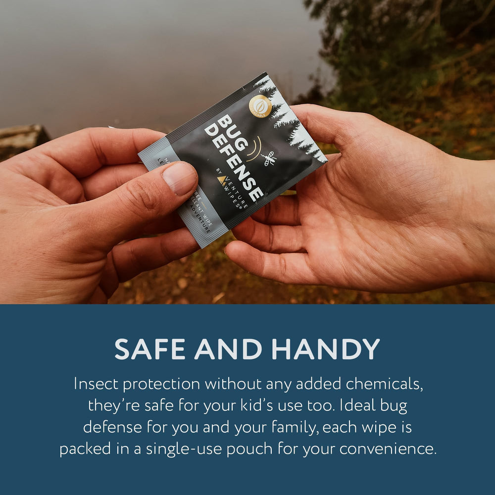 Venture Wipes versatile protection against flies and gnats at outdoor gatherings