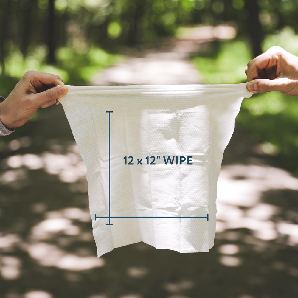 Venture Wipes plant-based formulation highlights citronella peppermint and rosemary ingredients