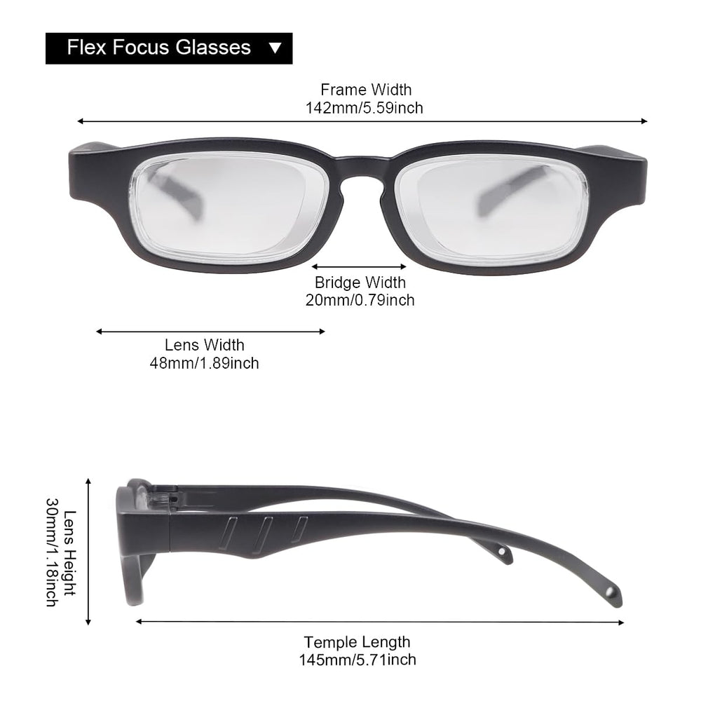 Vepiant Flex Focal side view highlights dual dial adjustments and lightweight frame