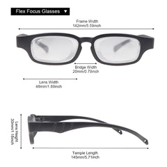 Vepiant Flex Focal side view highlights dual dial adjustments and lightweight frame