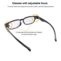 Vepiant Flex Focal wearer reading at desk with adjustable glasses