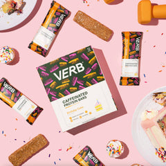 Verb Energy bar powered by organic green tea caffeine for clean energy