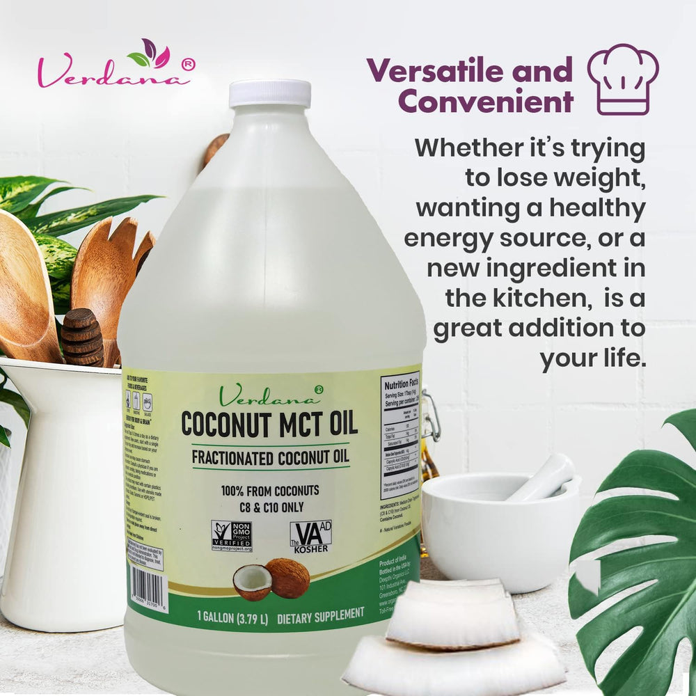 Verdana Coconut MCT Oil aromatherapy-blends offers a smooth base for essential oil blends