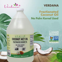 Verdana Coconut MCT Oil carrier-oil provides a light base for massage