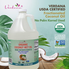 Verdana organic certification label highlights USDA organic quality and trust