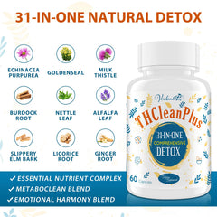 Verdanthus herbal blend ingredients for natural detox support.
