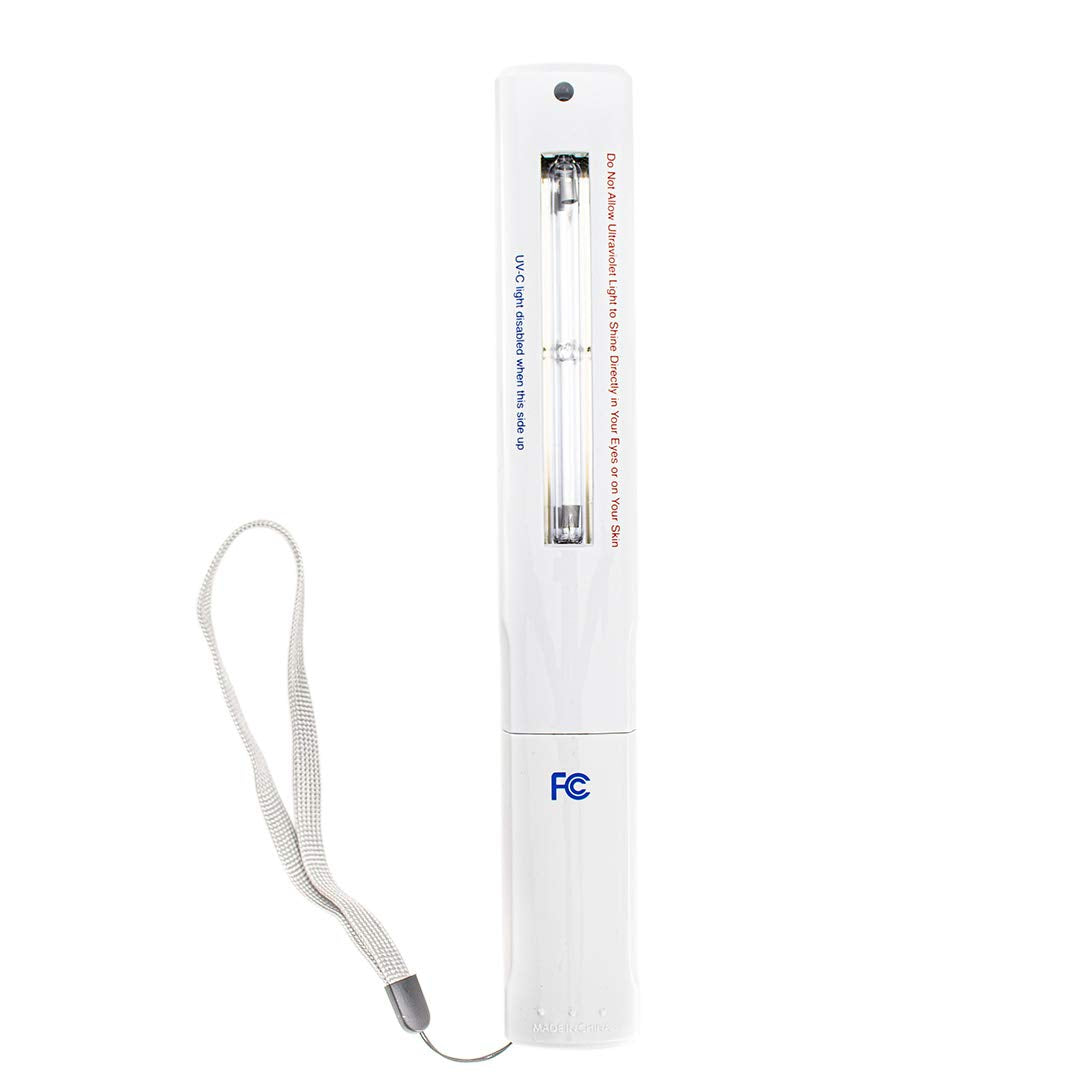 Verilux CleanWave VH03 compact travel size enables easy packing for trips and daily use.