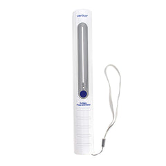 Verilux CleanWave VH03 front view shows a slim, portable UV-C wand for on-the-go sanitizing.