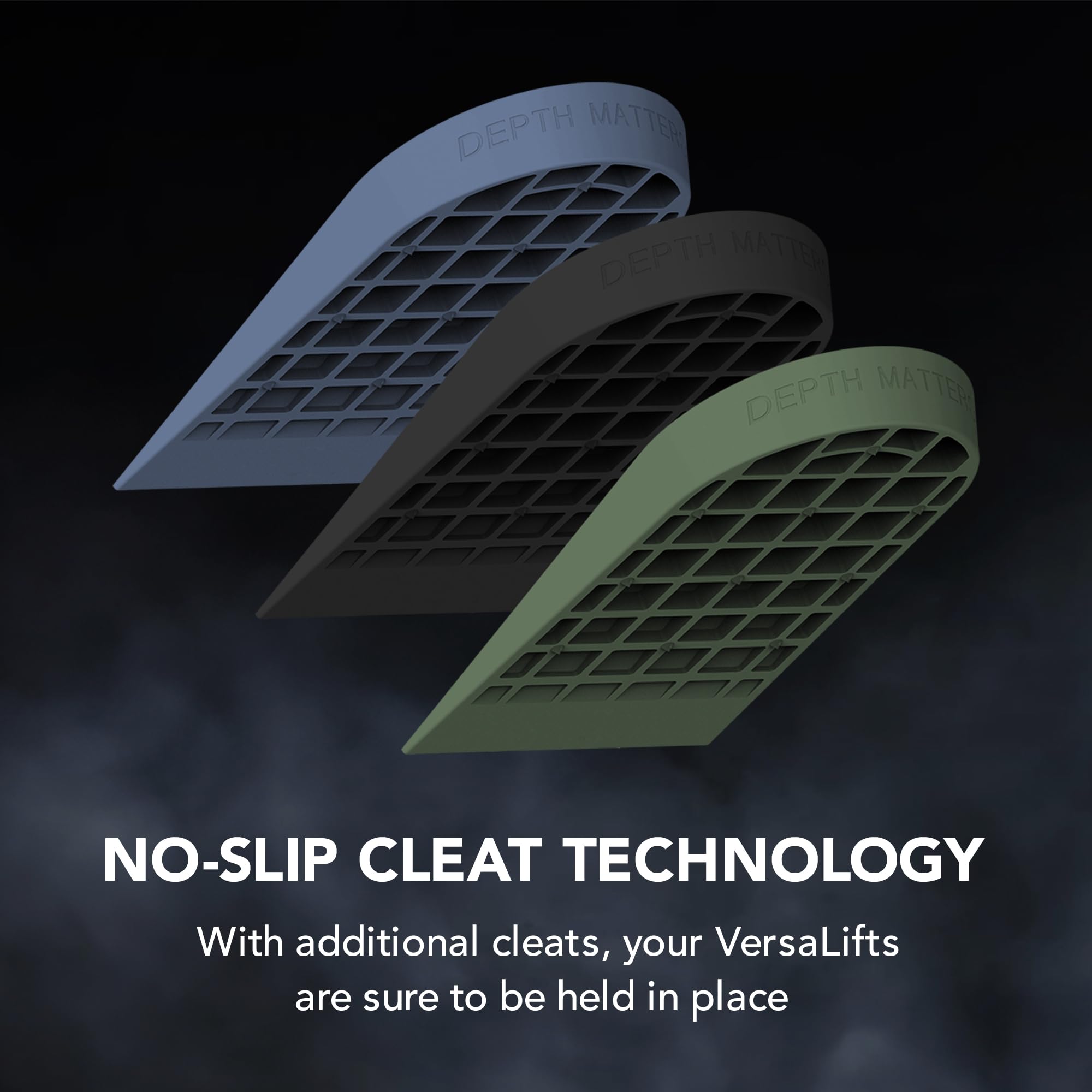 VersaLifts Strength Heel Lift Inserts in use during squats aids knee tracking