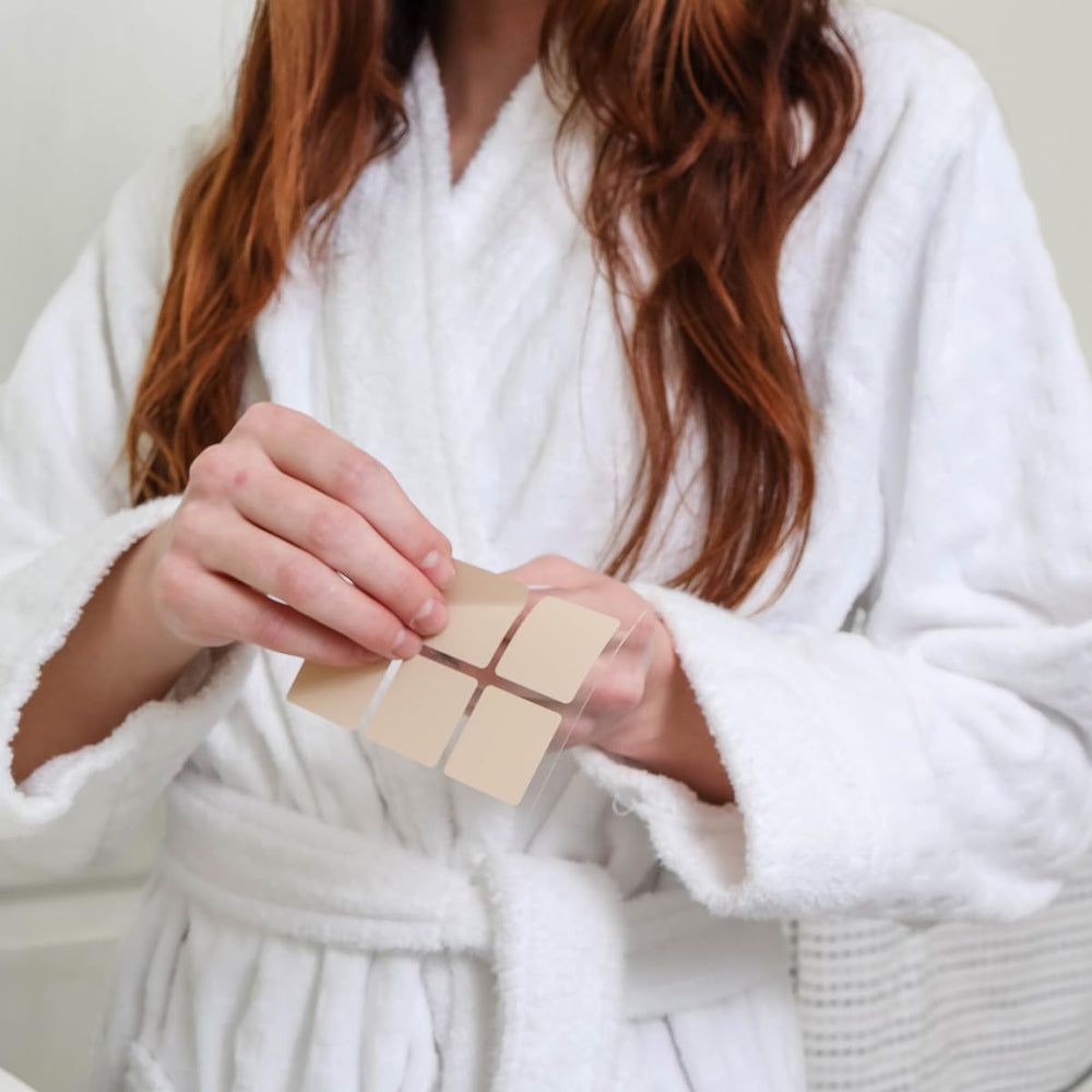 Veru Wellness parche resistente al sudor, ideal para actividades físicas.