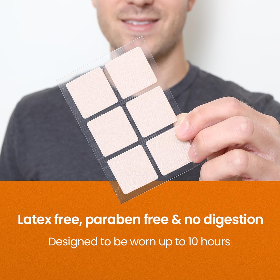 Veru Wellness patch packaging emphasizing discreet labeling and packaging