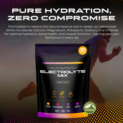 VERUS NUTRITION Sticks being added to water for quick zero-calorie hydration.
