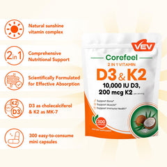 VEV Corefeel packaging features GMP-compliant production for reliable pairing.