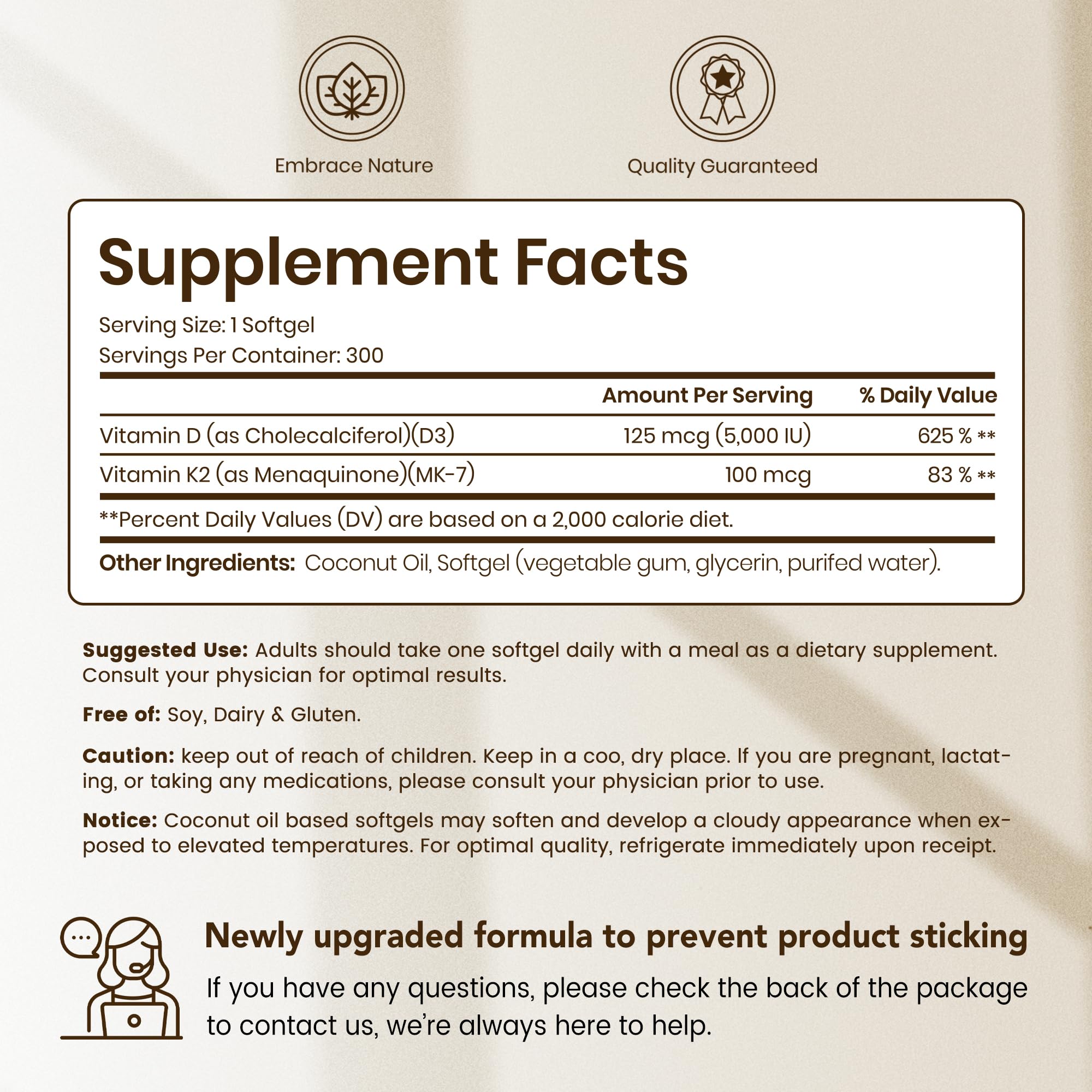 VEV Corefeel softgels poured, easy to swallow with coconut oil.