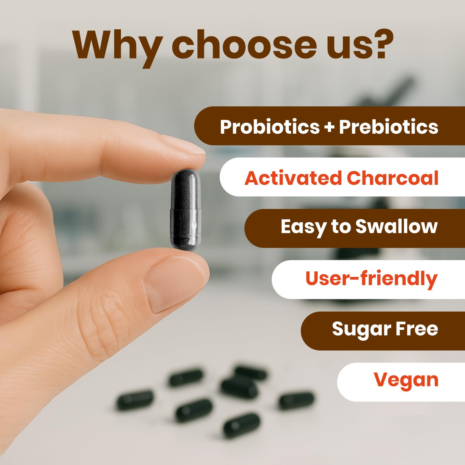 VEV lab purity GMP seal closeup underscores product safety