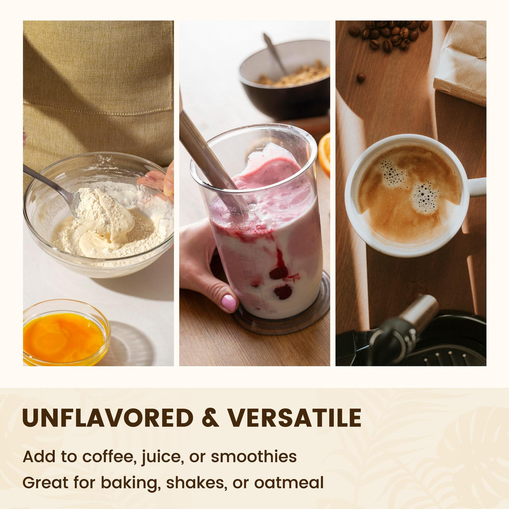 VEV ingredients icons including hyaluronic acid and vitamin C