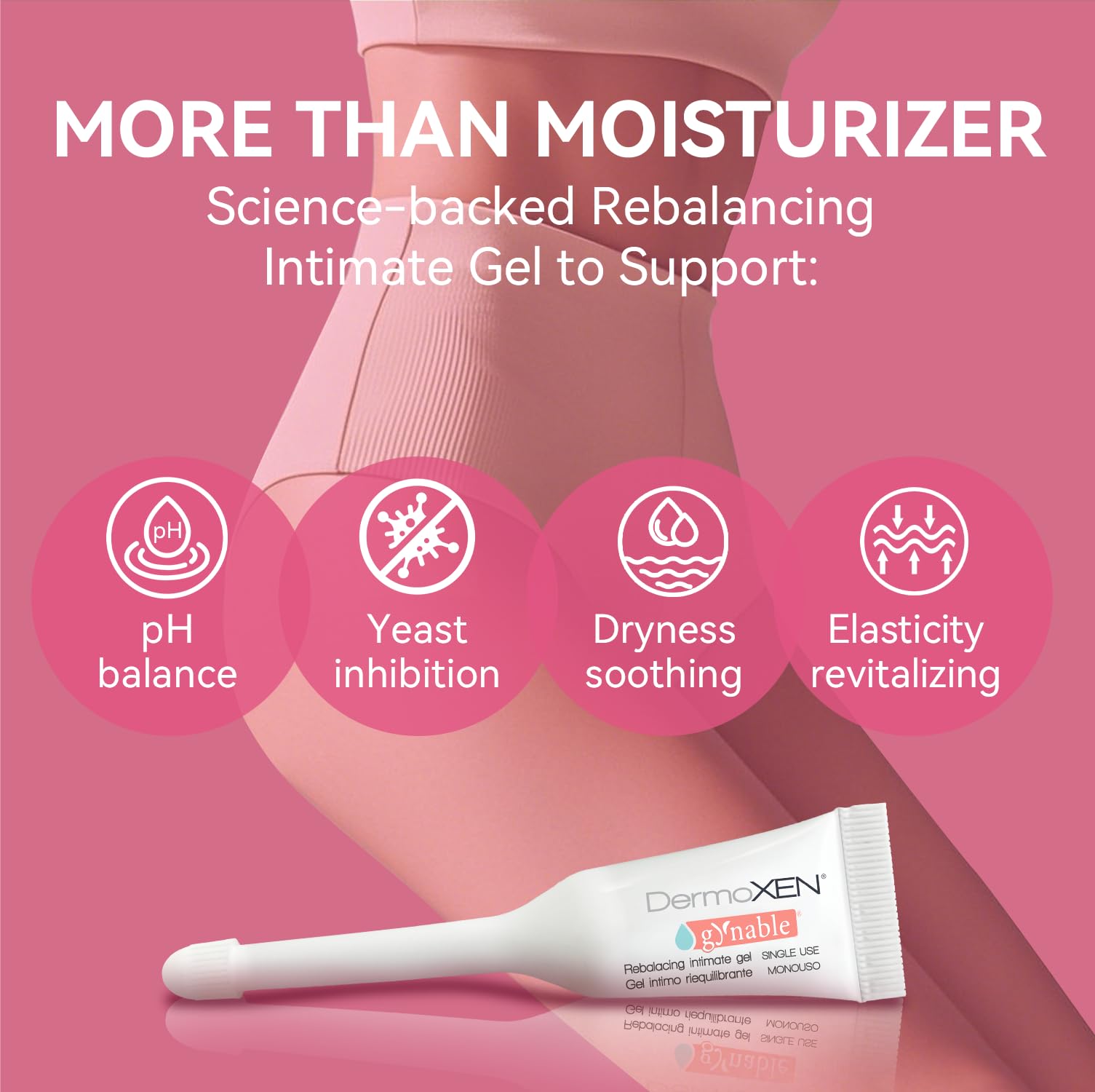 Vevoec Gynable 9 pre-filled applicators for convenient, mess-free use