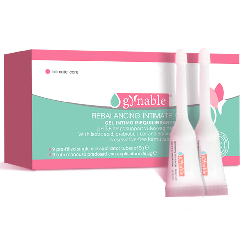 Vevoec Gynable packaging for discreet, premium vaginal care at home