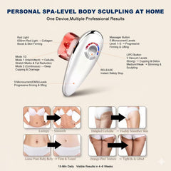 VEZURZO cordless portable design ideal for home or gym sessions.