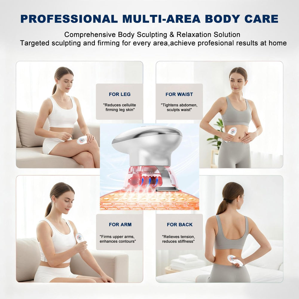 VEZURZO essential oil or slimming gel enhances glide and comfort.