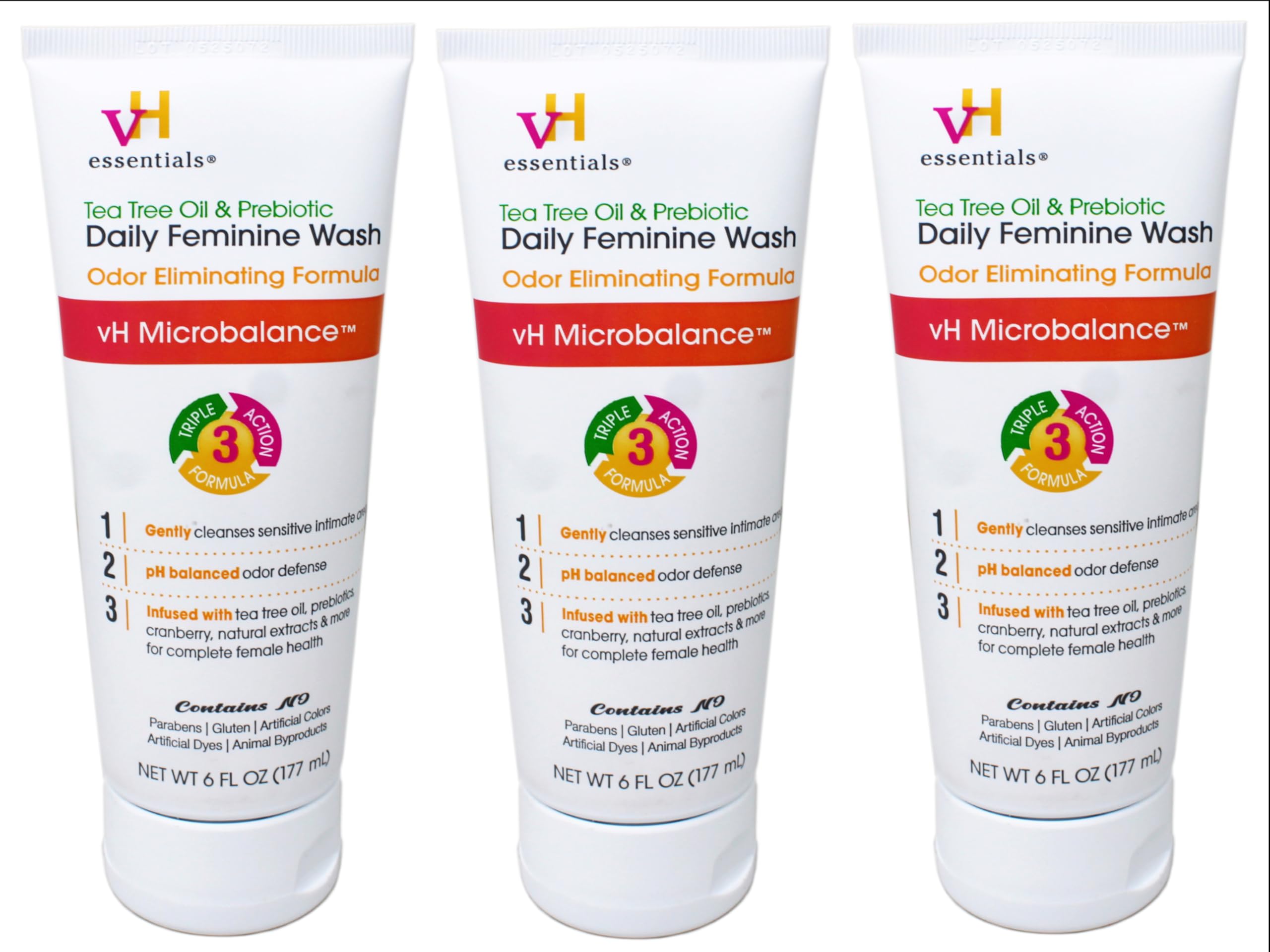 vH essentials Lather close-up hints gentle foaming cleanse without irritation.