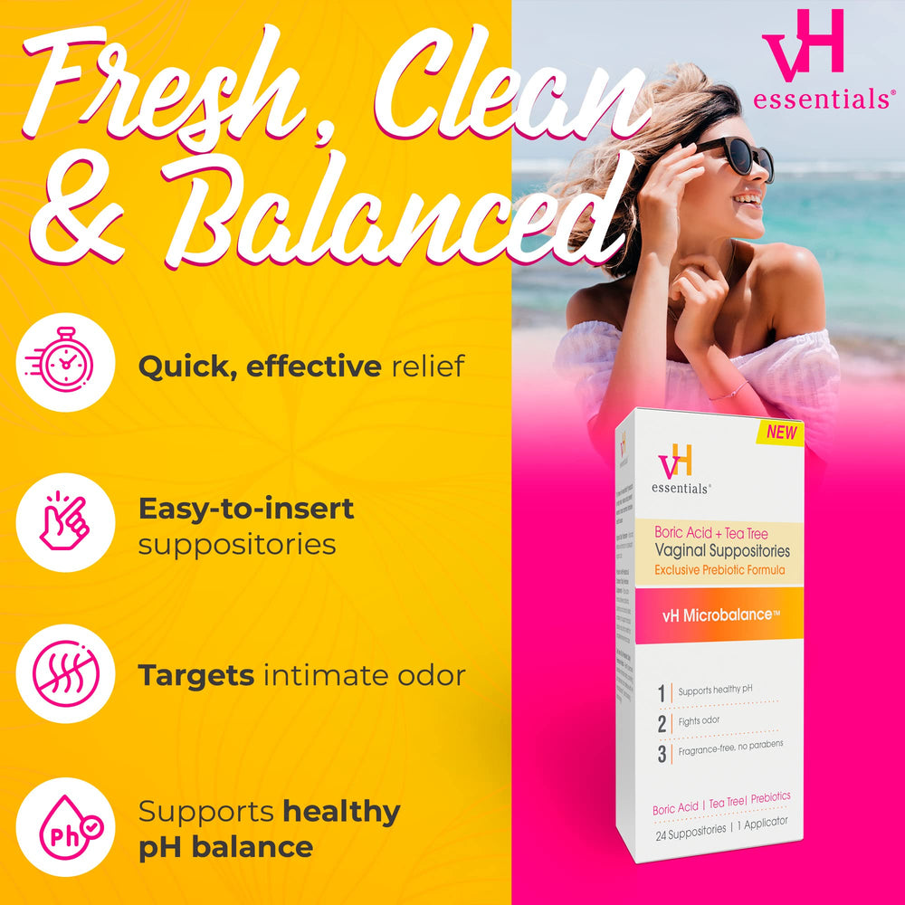 vh essentials suppositories insertion demonstrates easy access for rapid, gentle refresh.