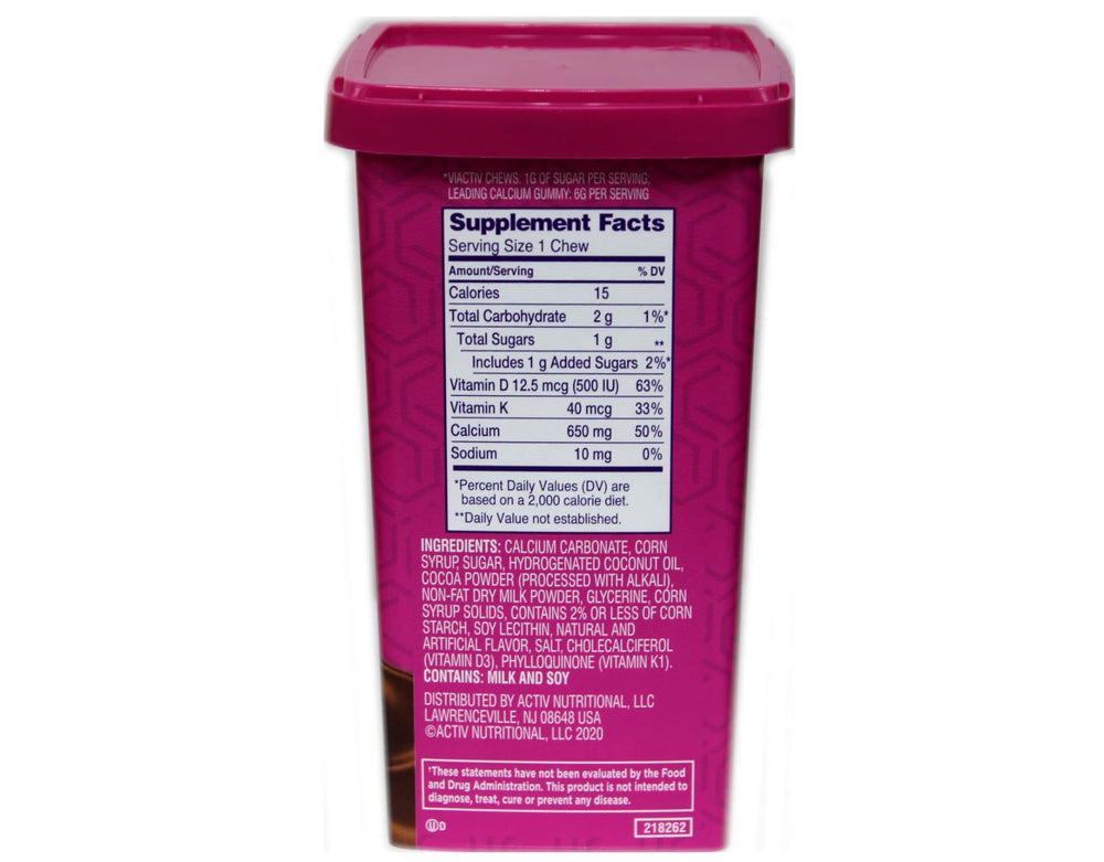 Viactiv Max three-pack display highlighting value