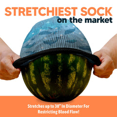 Viasox Deep Sea EasyStretch seamless toe sock reducing friction for sensitive feet.
