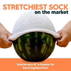 Viasox EasyStretch seamless toe close-up highlighting no-pressure comfort.