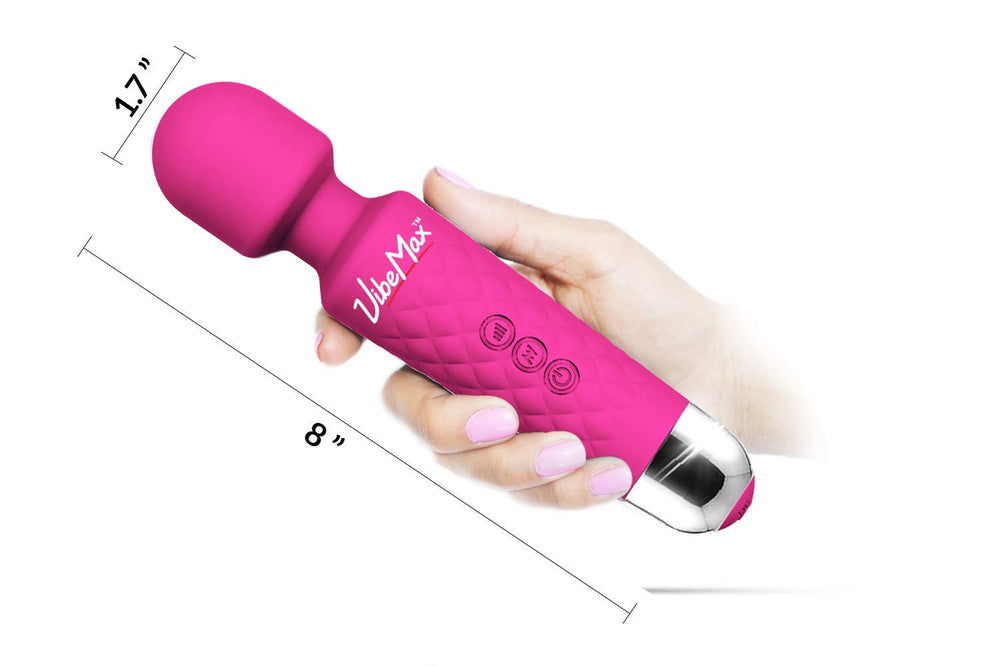 VibeMax massager dial showcases customization with multiple speed patterns for targeted relief.