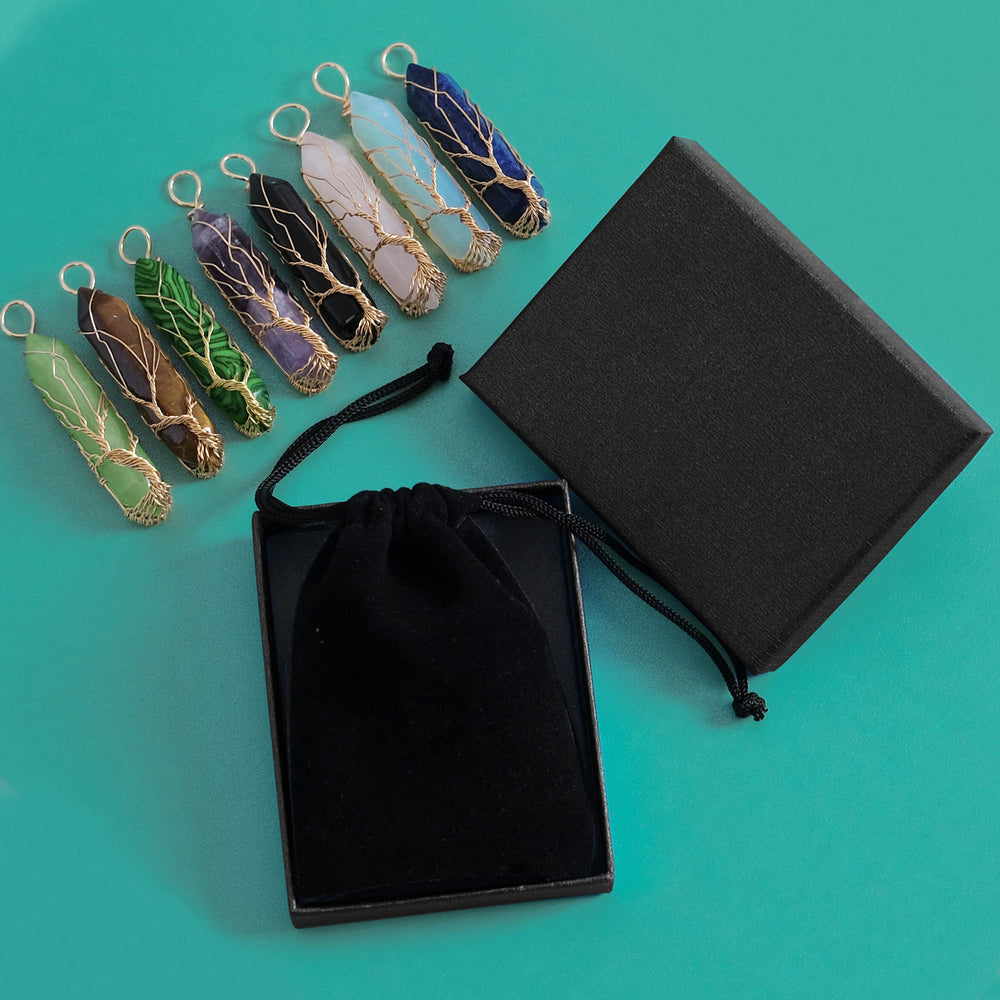 VIBILIA gift-ready crystal necklace arrives in velvet box